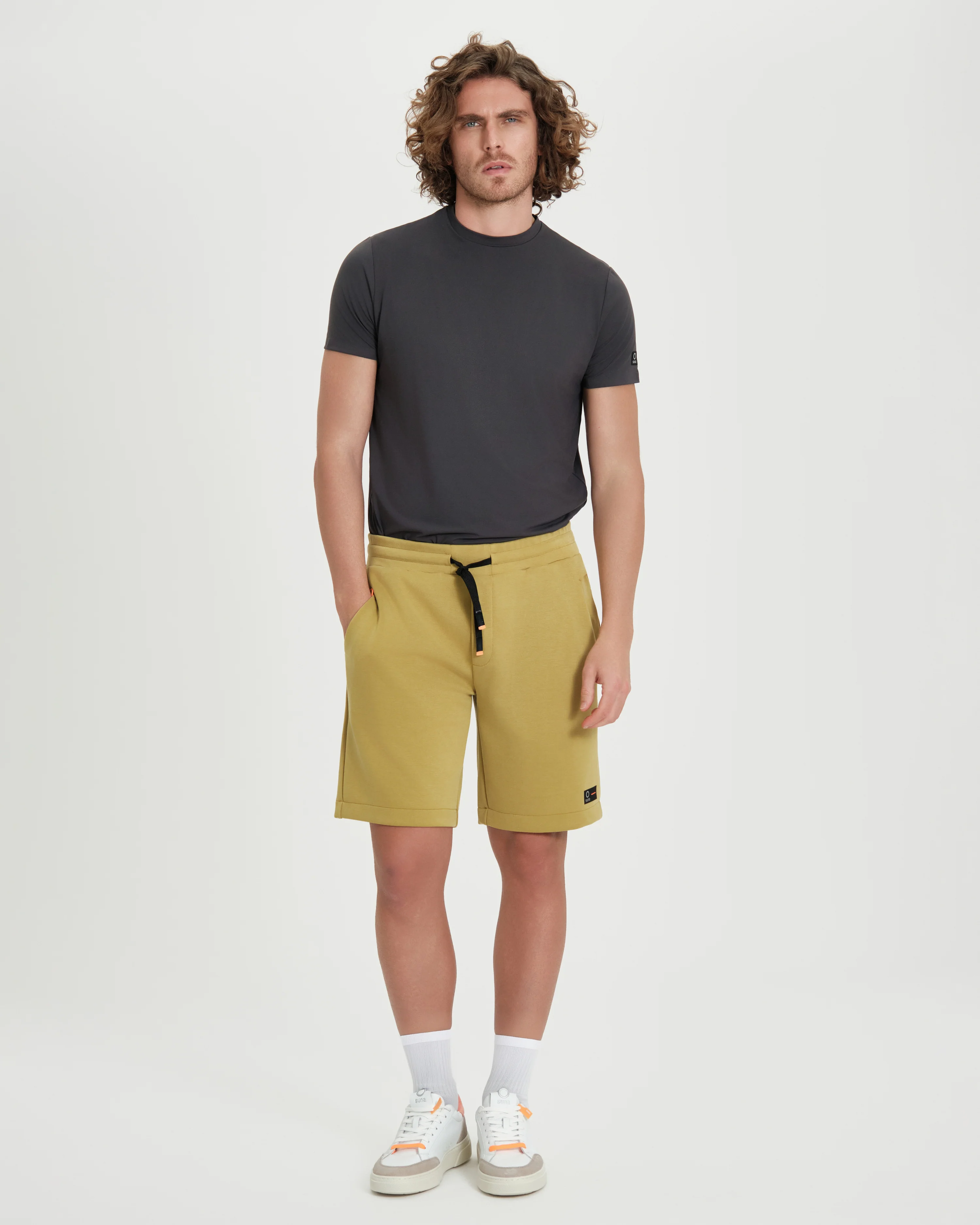 Bermuda Uomo SUNS Ale Lux in tessuto morbido ed elasticizzato - Image 14