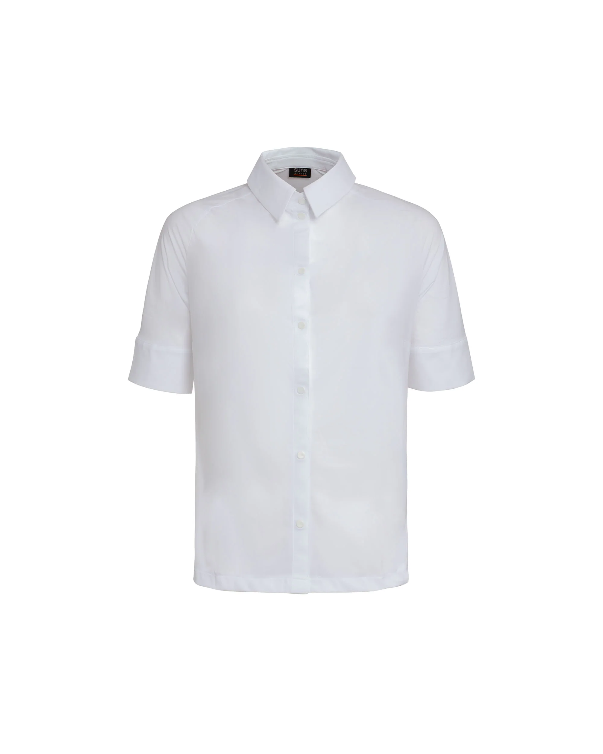 Camicia donna SUNS Bauxite in tessuto effetto cupro - Image 5