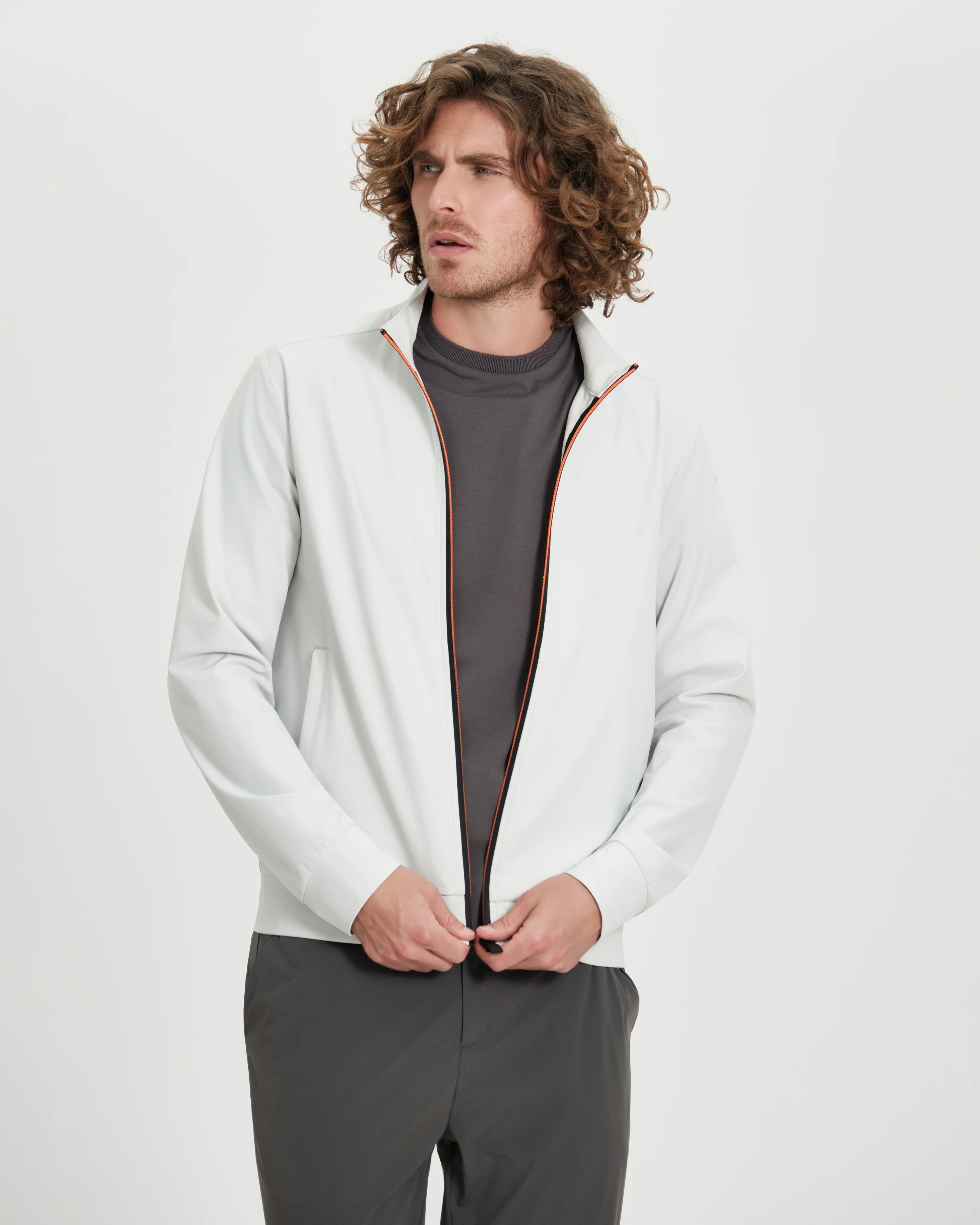 Felpa uomo Suns Boards Terri Teknik con con zip waterproof e collo alto - Image 11