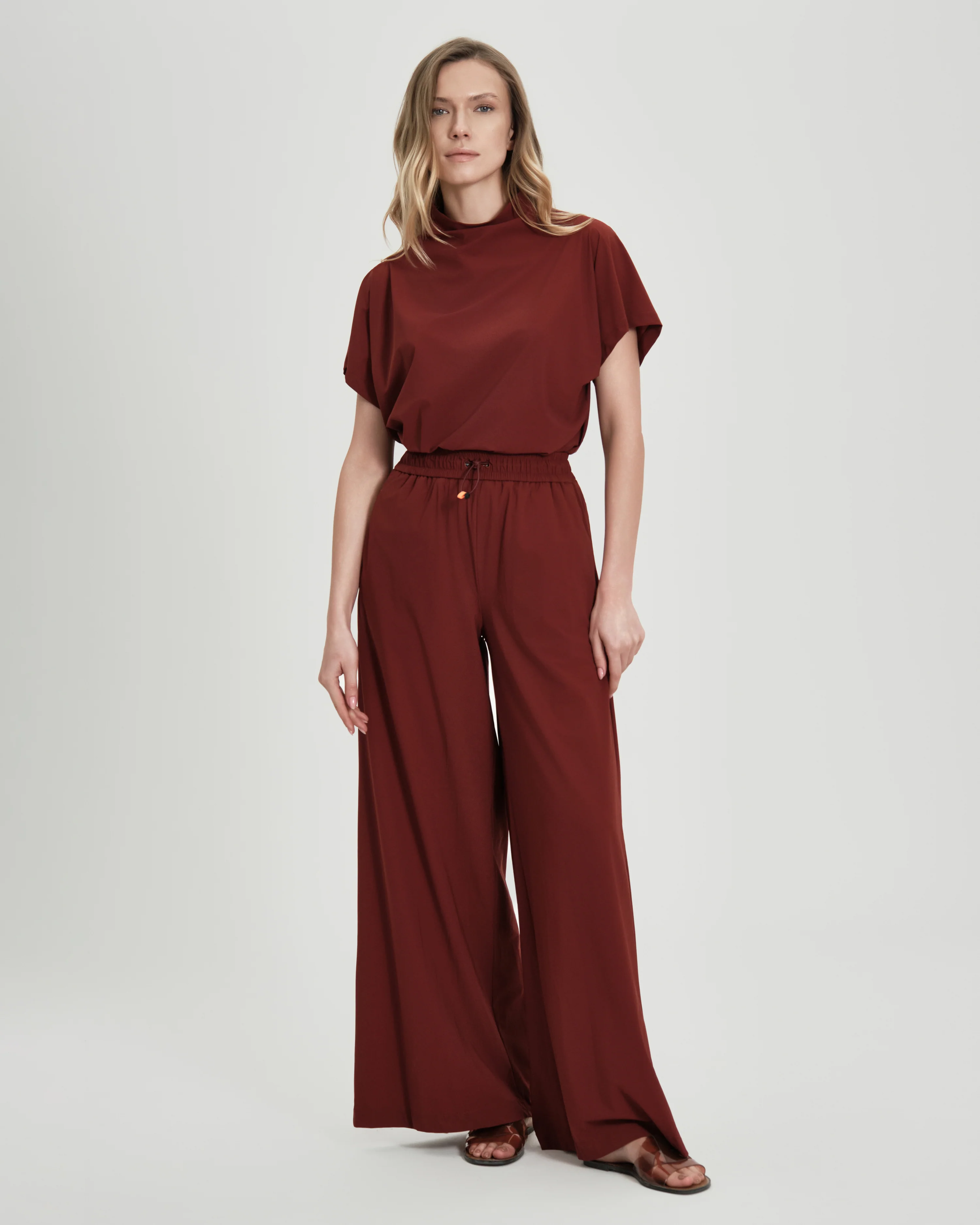 Pantalone donna SUNS Agamide Tek a gamba ampia - Image 16