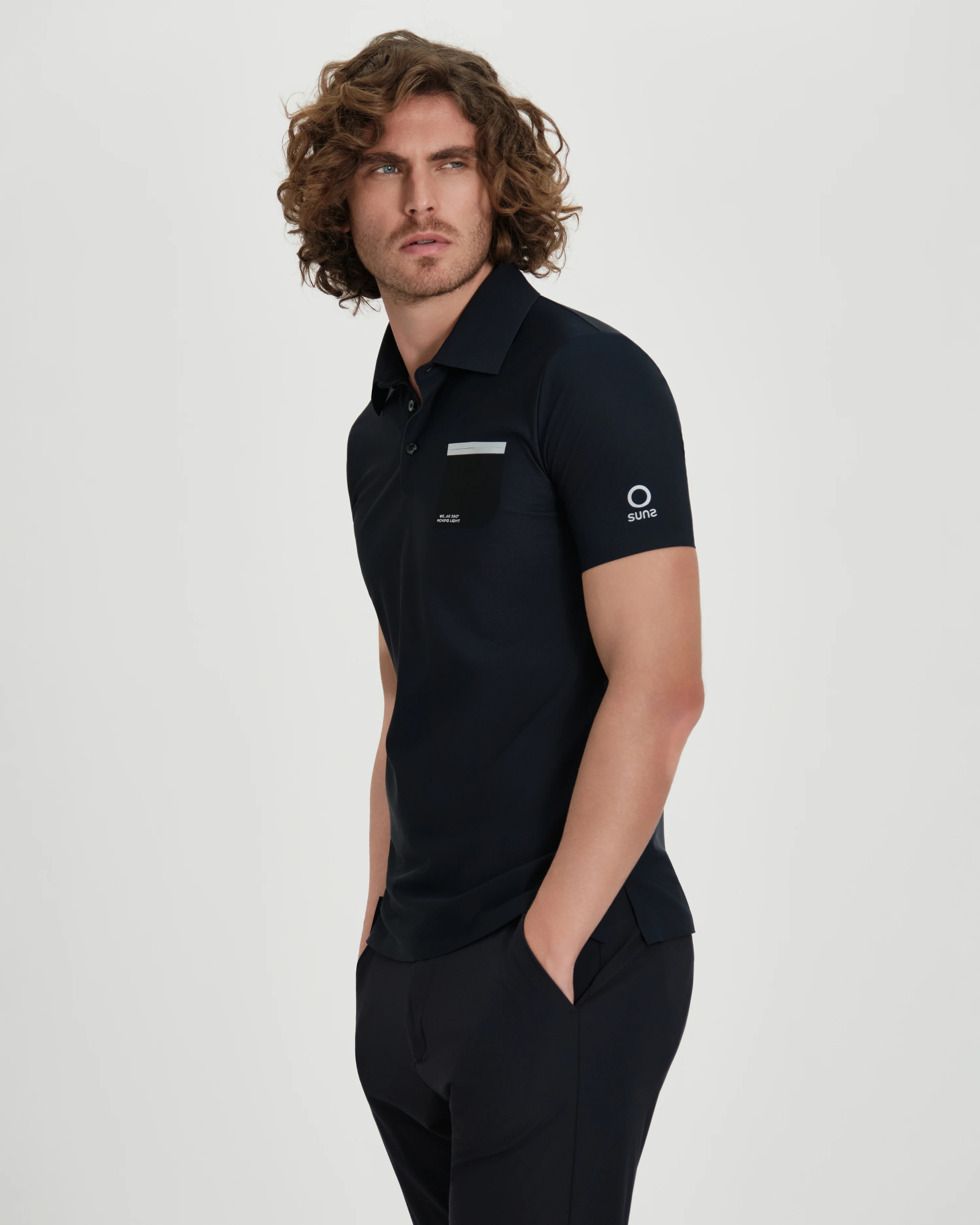 Polo Uomo Suns Boards Donato pocket in jersey tecnico - Image 8