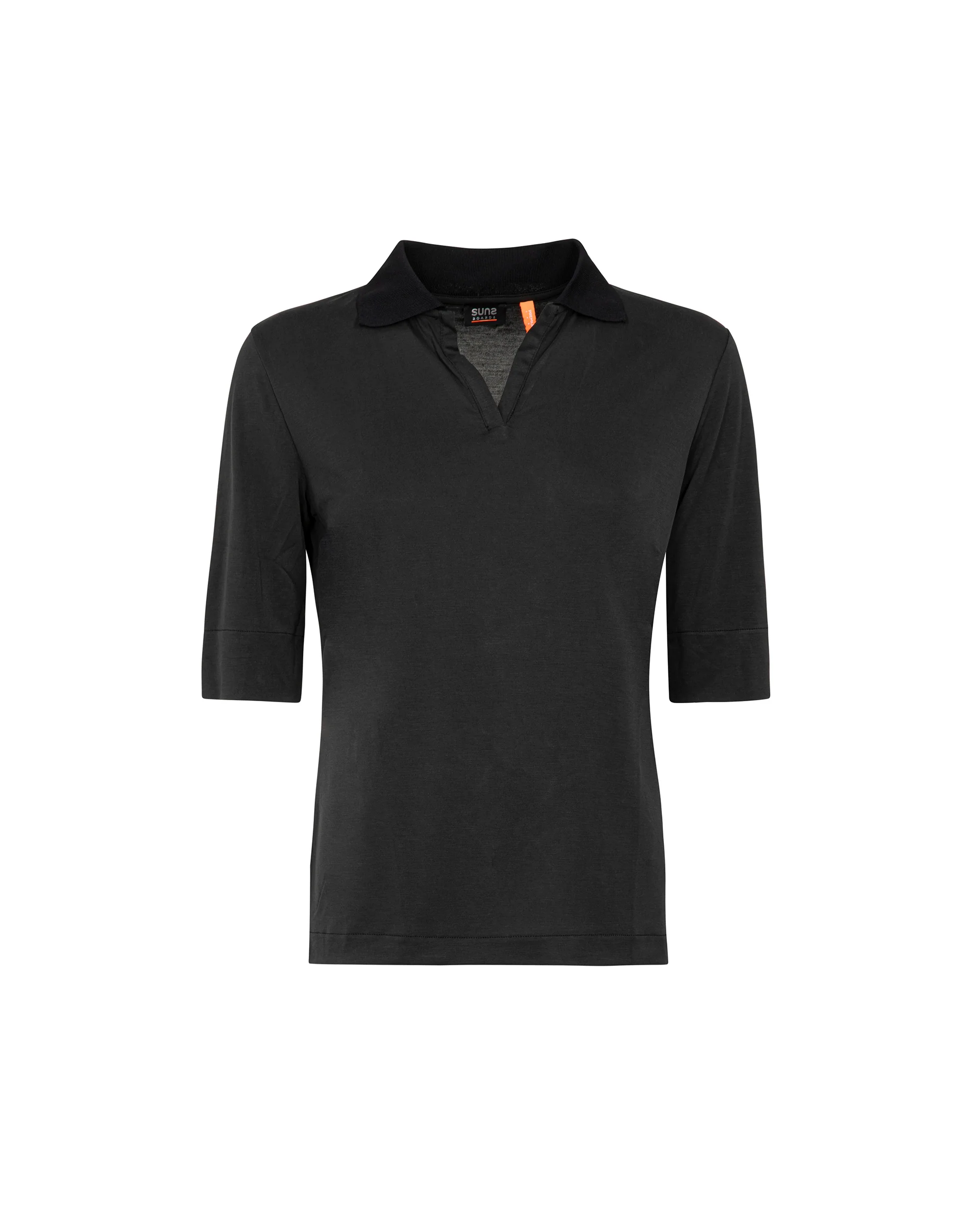 Polo donna SUNS Andalusite in jersey effetto cupro - Image 16