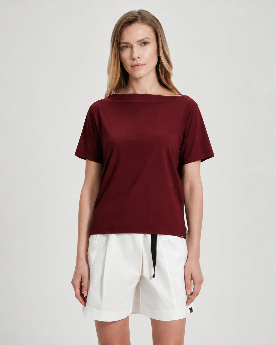 T-shirt donna Suns Tolomeo Lycra con collo a barca - Image 5