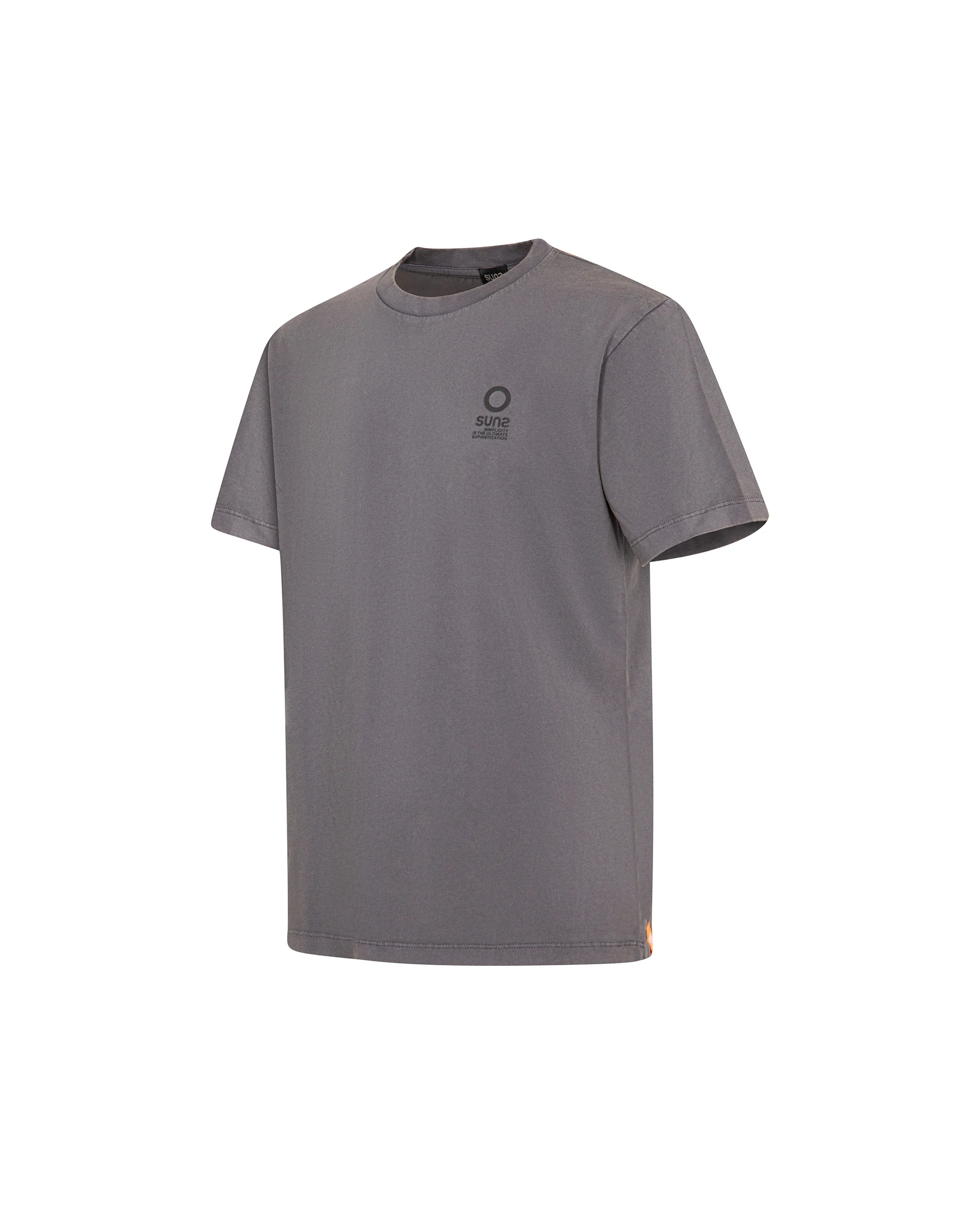 T-shirt uomo SUNS Paolo Dye in tinto capo - Image 2