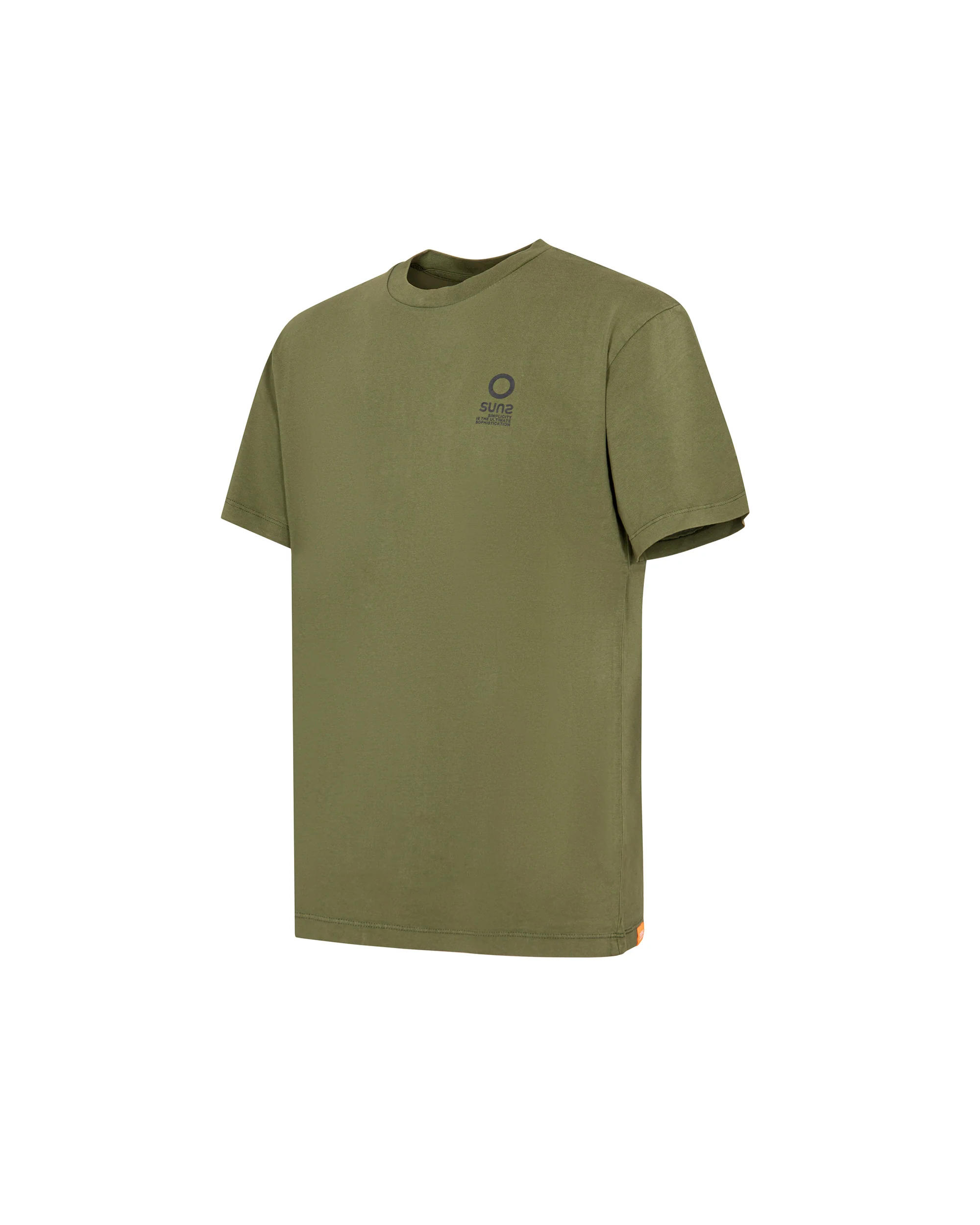 T-shirt uomo SUNS Paolo Dye in tinto capo - Image 5