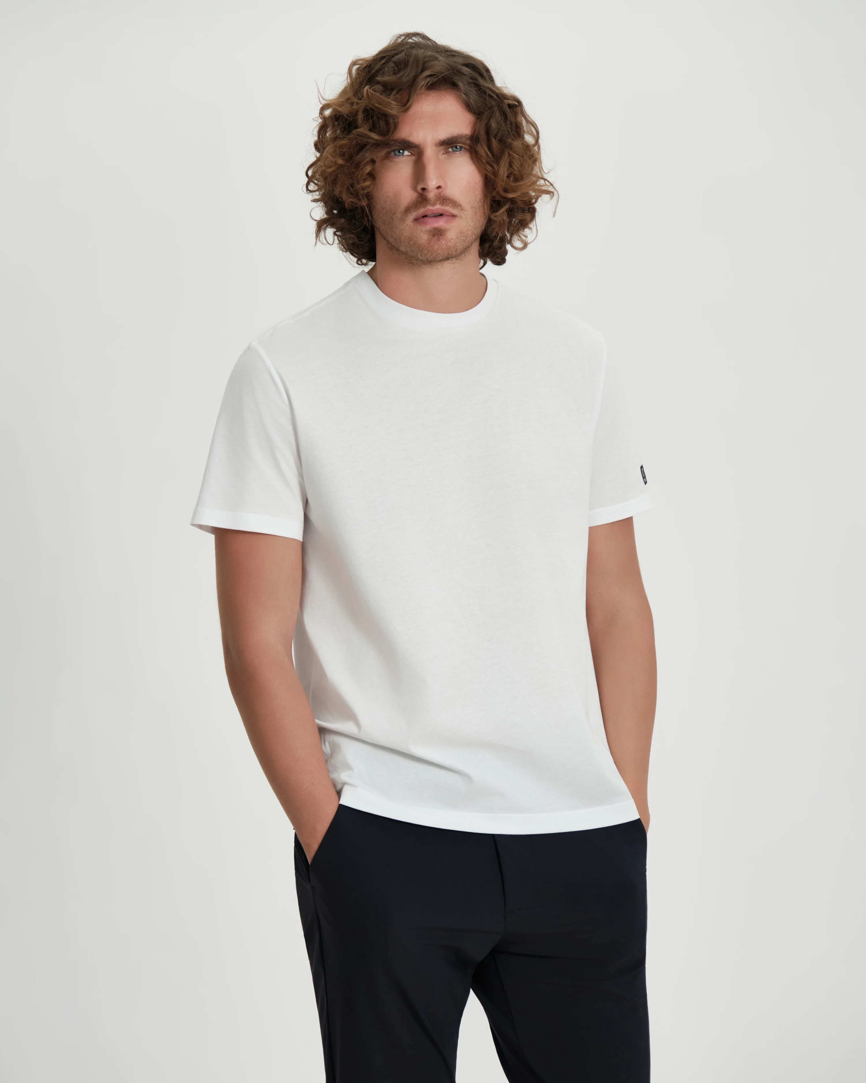 T-shirt Uomo SUNS Paul Lux in cotone mercerizzato - Image 3