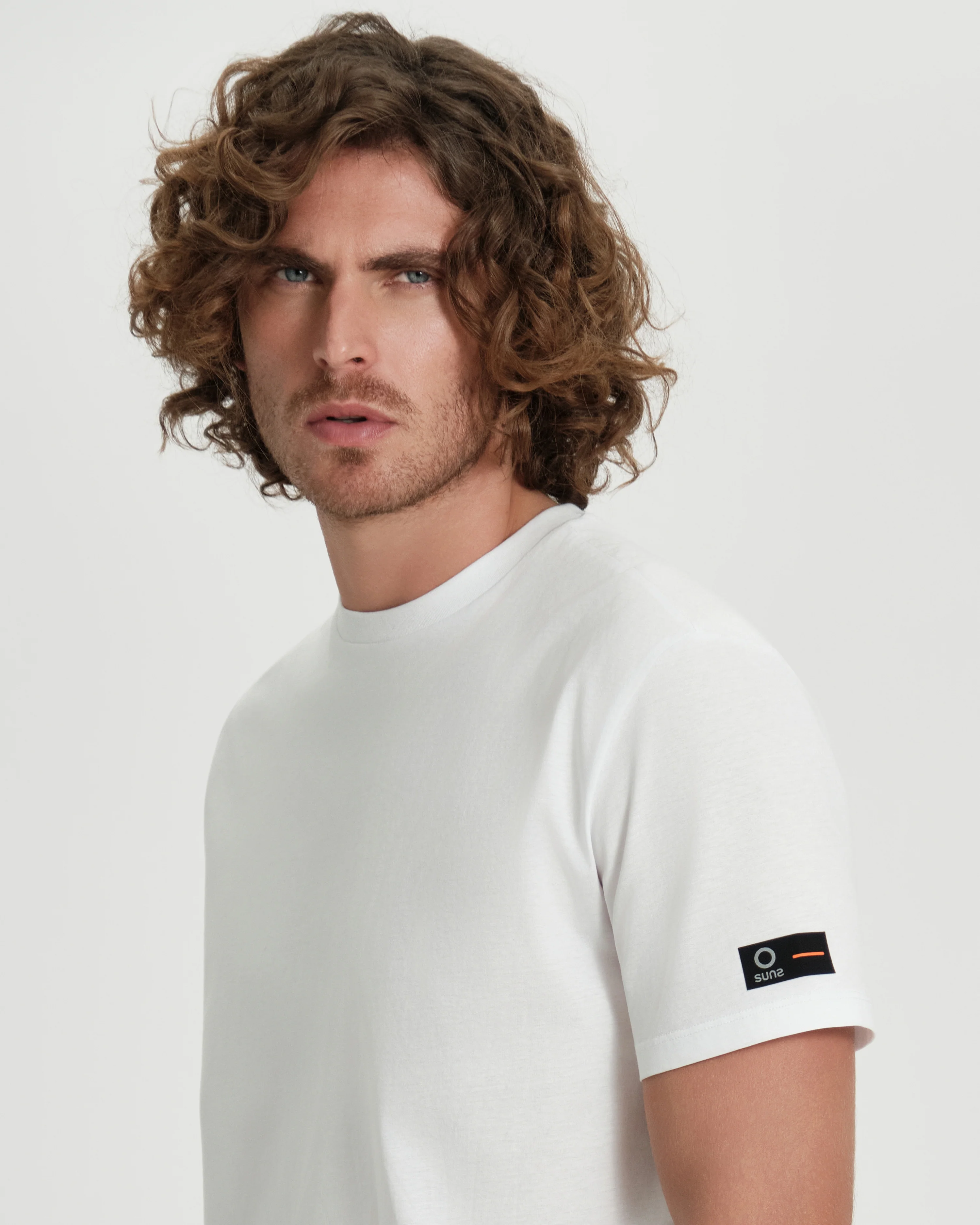 T-shirt Uomo SUNS Paul Lux in cotone mercerizzato - Image 5